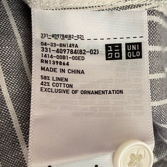 JW Anderson x Uniqlo Men’s Shirt - Picture 10 of 12